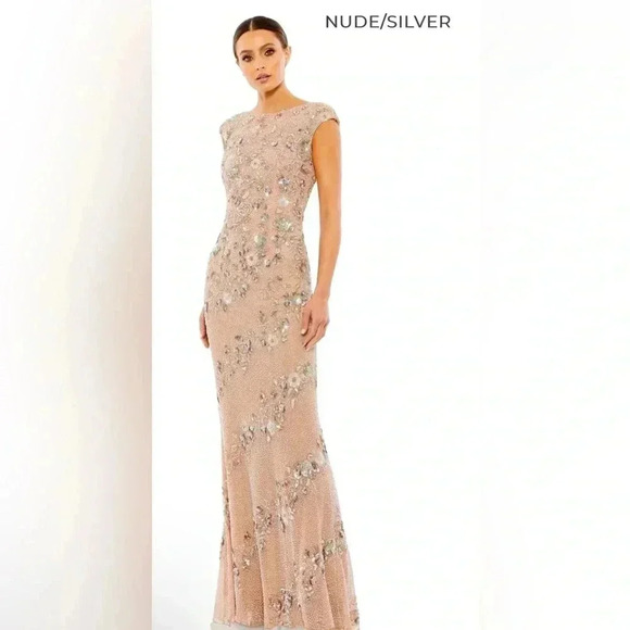 Mac Duggal Dresses & Skirts - Enchanting High Neckline Straight Dress by Mac Duggal NWT Style 5500